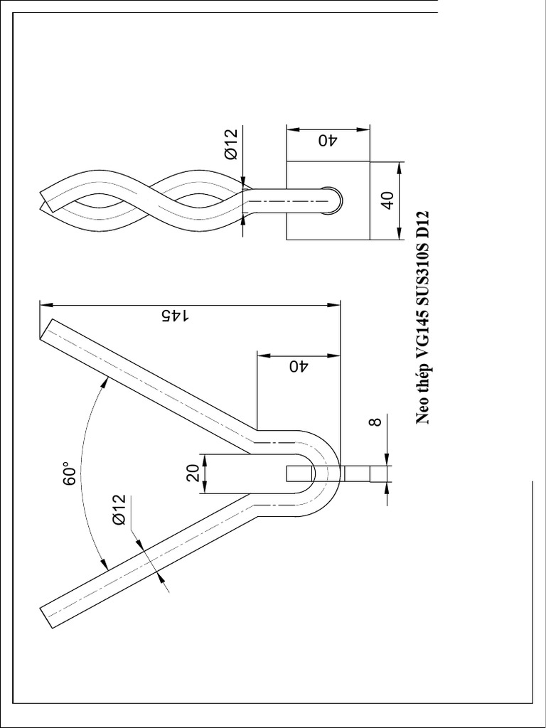 Steel Anchor VG145 SUS310S D12 | PDF