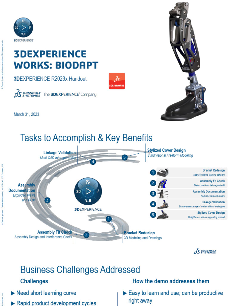 3DEXPERIENCE R2023x Bracket Redesign Guide | PDF | Information Science ...