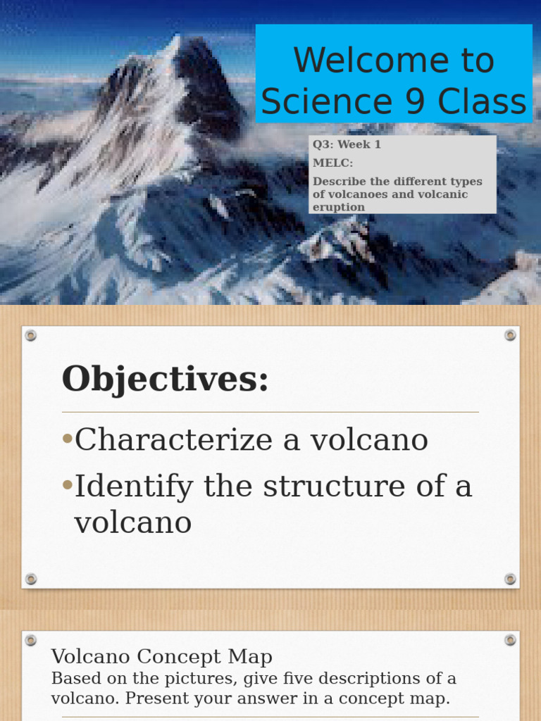 Types and Parts of Volcanoes Explained | PDF | Volcano | Lava