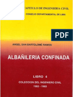 ALBAÑILERIA CONFINADA -A.SAN BARTOLOME