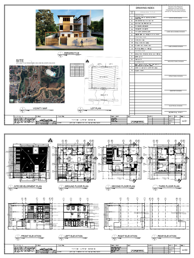 Lot 6 Block 15 Site Plans and Details | PDF | Home