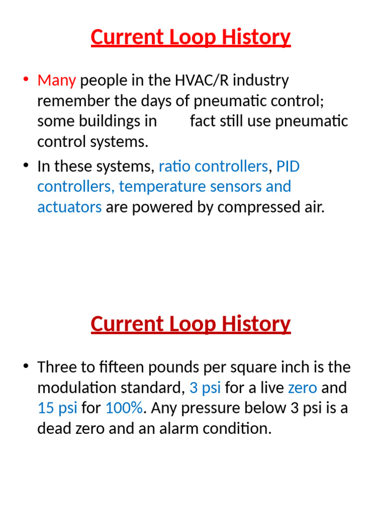 4-20 mA Current Loop Overview | PDF | Resistor | Power Supply