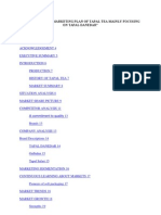 Analysis of The Marketing Plan of Tapal Tea Mainly Focusing On Tapal Danedar