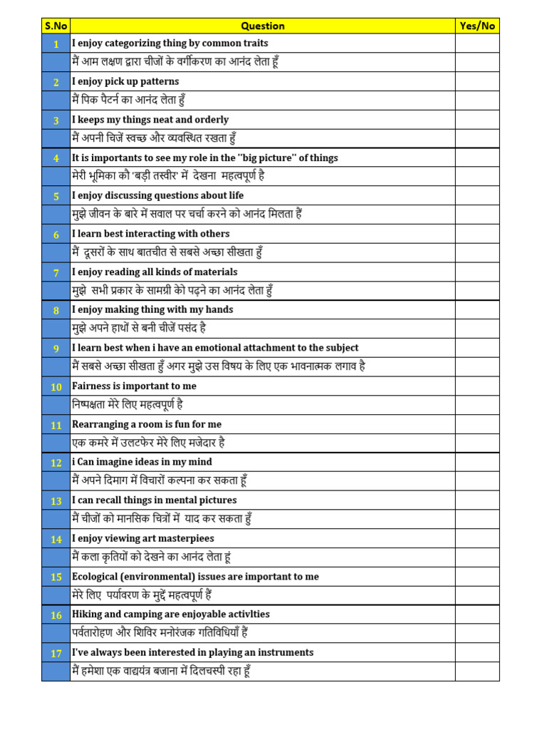 Psychometric Questions | PDF