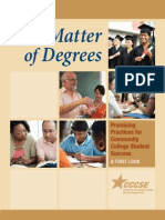 A Matter of Degrees