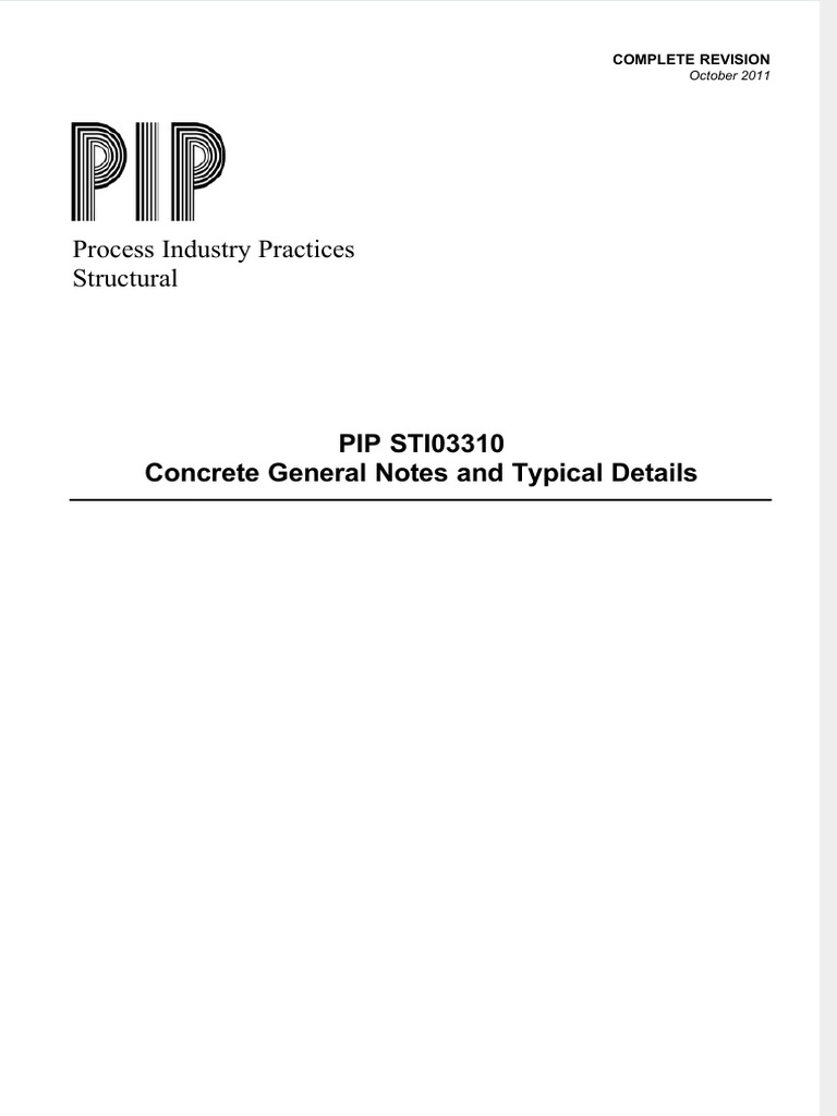 Concrete General Notes & Details Guide | PDF | Building Materials ...