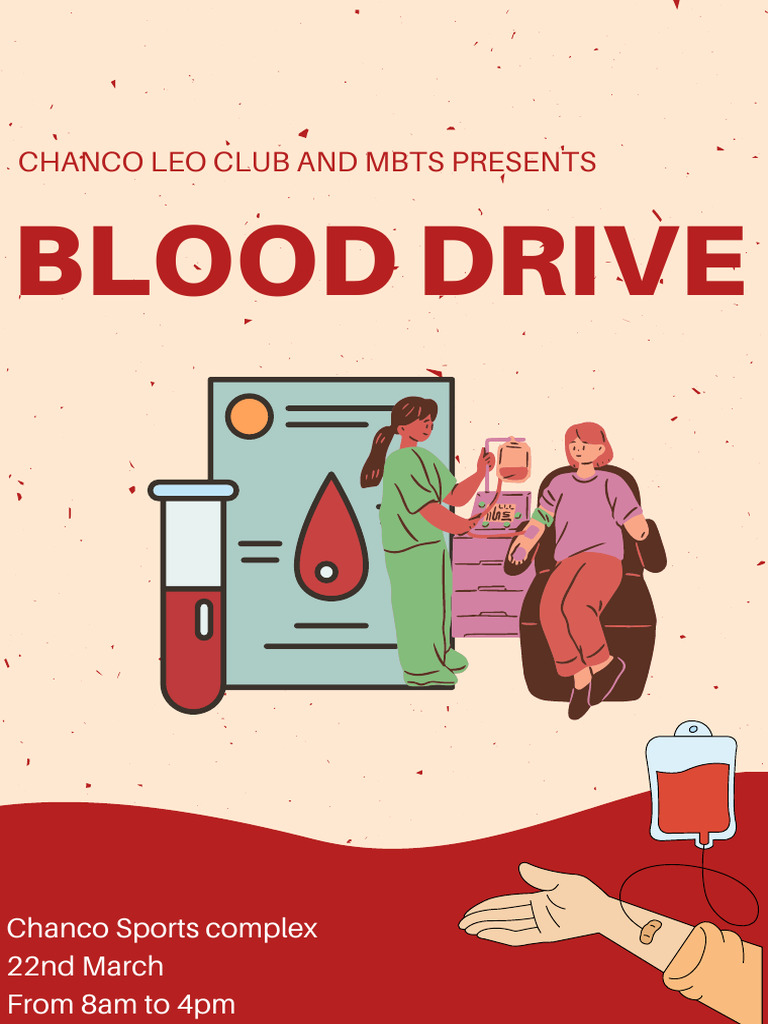 Chanco Leo Club and Mbts Presents: Blood Drive | PDF