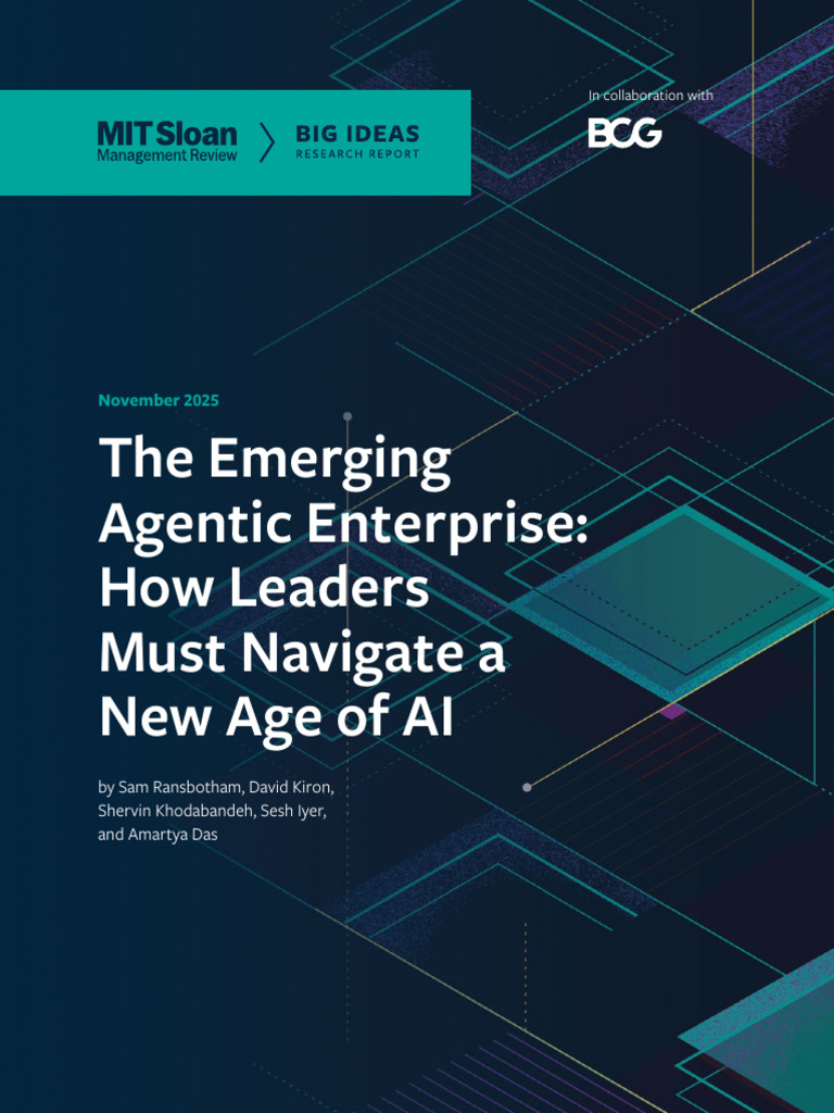 Navigating Agentic AI in Leadership | PDF | Artificial Intelligence ...