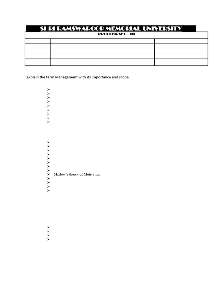 Ps Pom End Sem | PDF