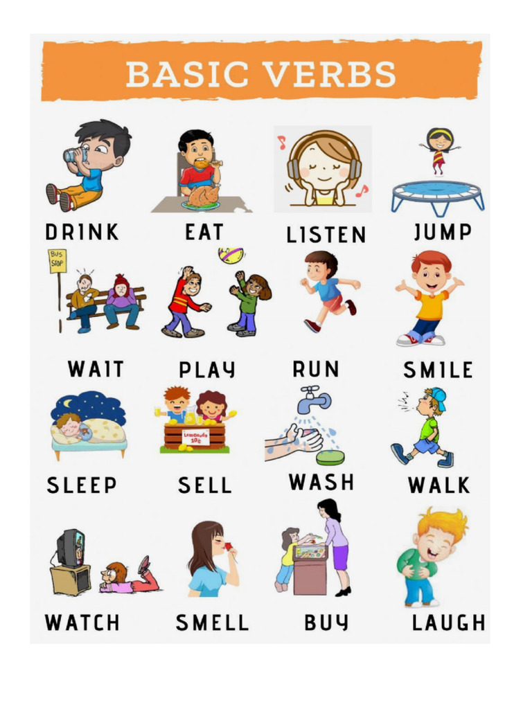 Basic Verbs | PDF