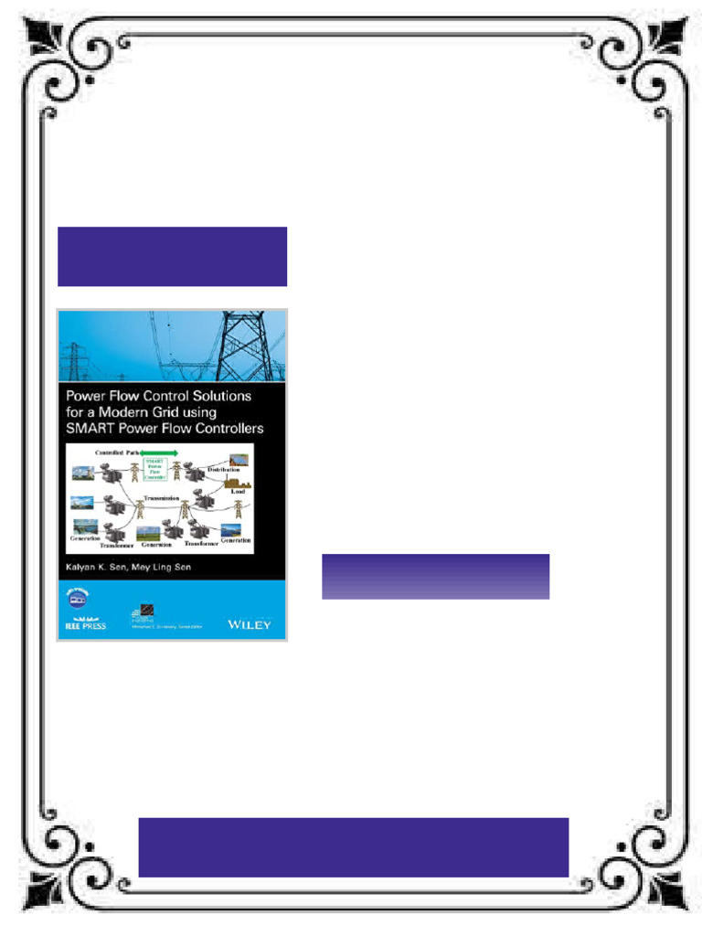 Power Flow Control Solutions For A Modern Grid Using SMART Power Flow ...