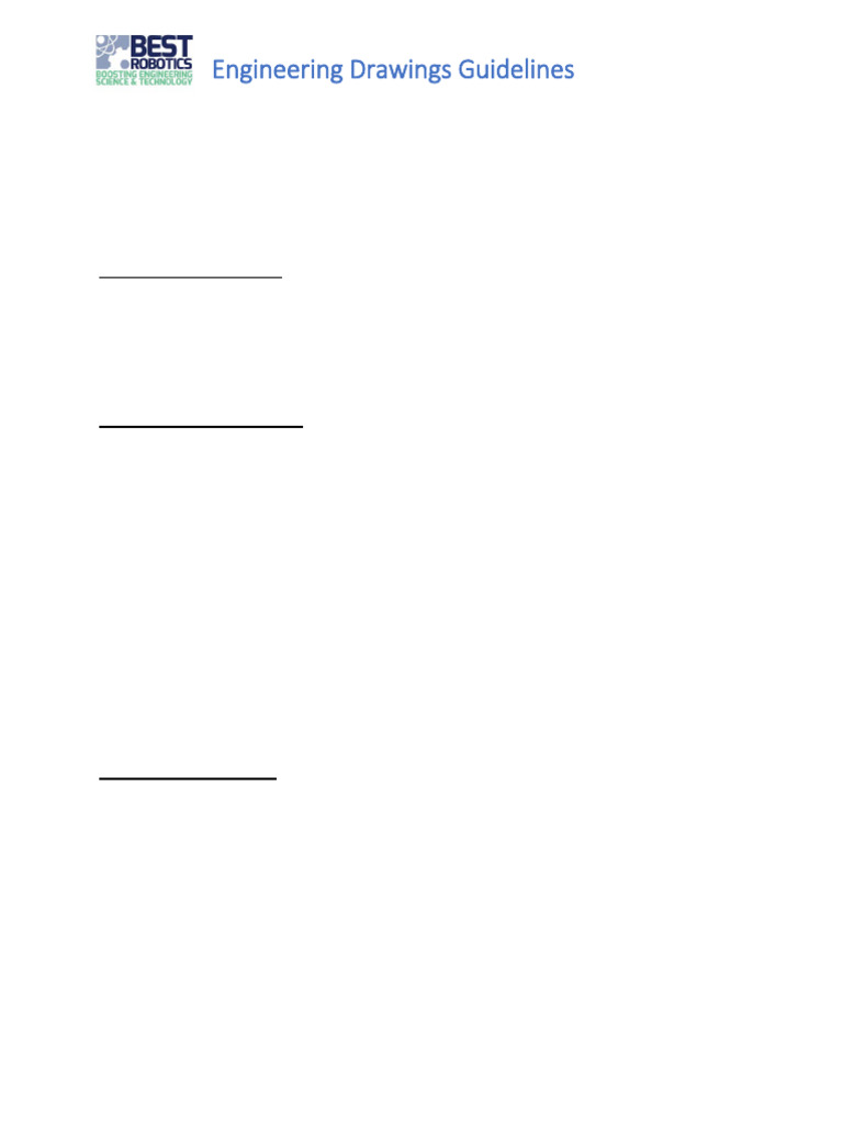 Engineering Drawings Best Practices | PDF | Computer Aided Design