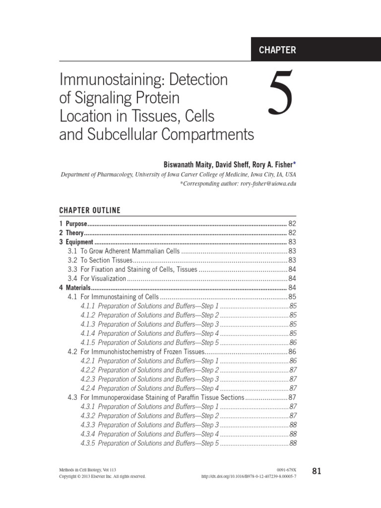 Subcellular Localization | PDF