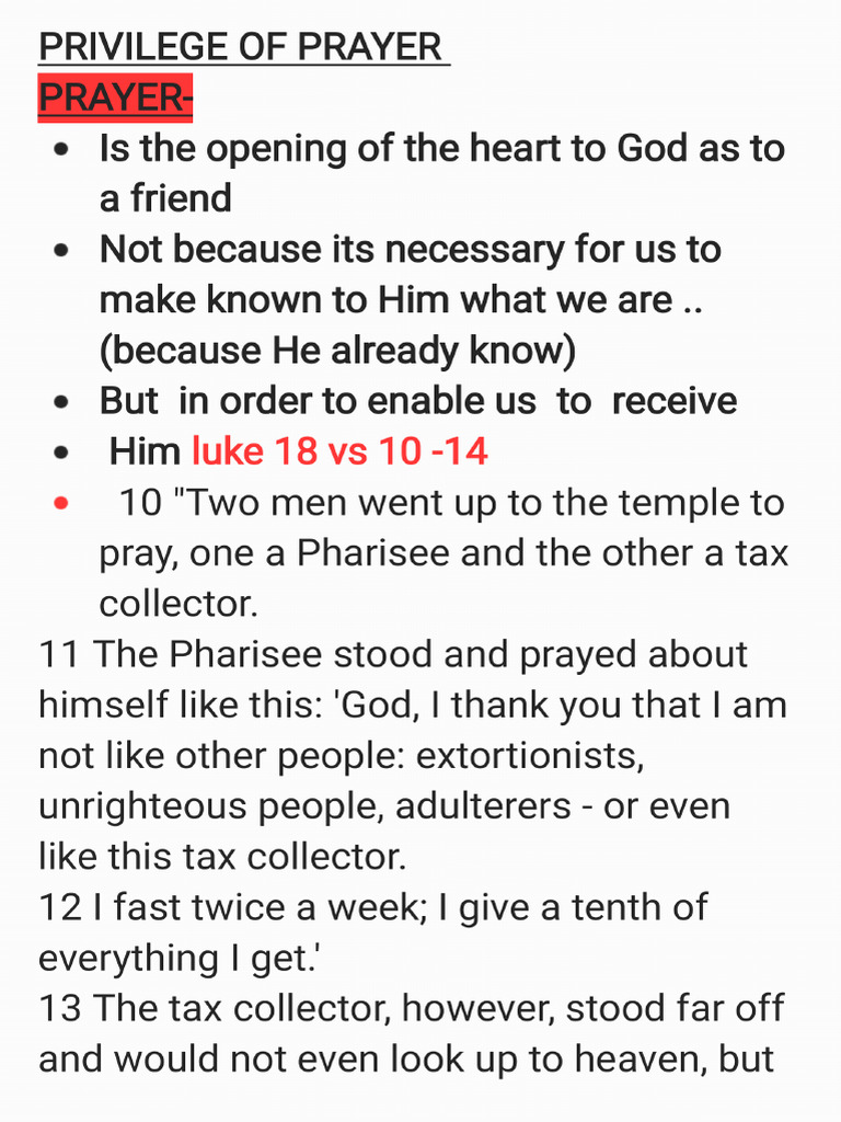 Prayer | PDF