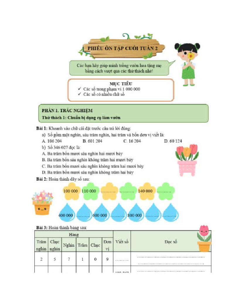 Toán 4 T2 | PDF