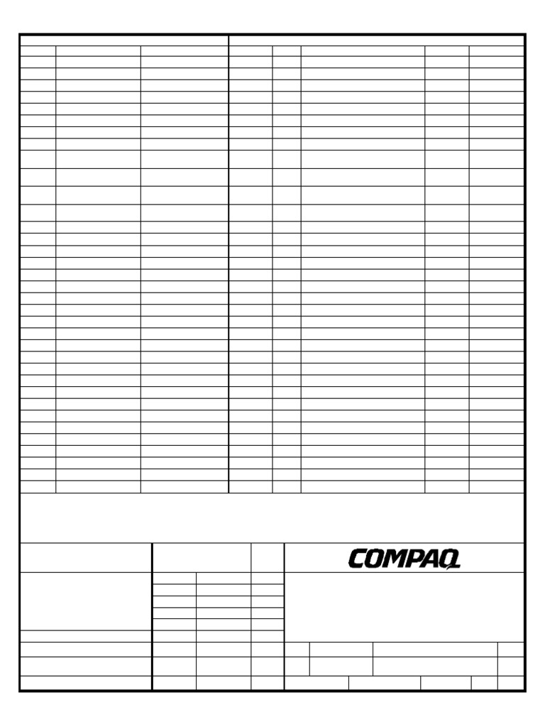 Compaq PCB Approval Document Overview | PDF | Printed Circuit Board ...