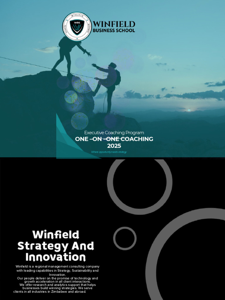 Tailored One-on-One Executive Coaching | PDF | Strategic Management ...