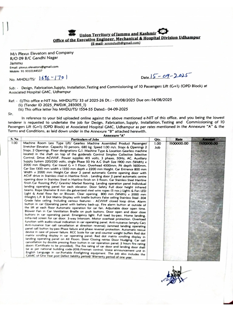 Job Order 33 | PDF