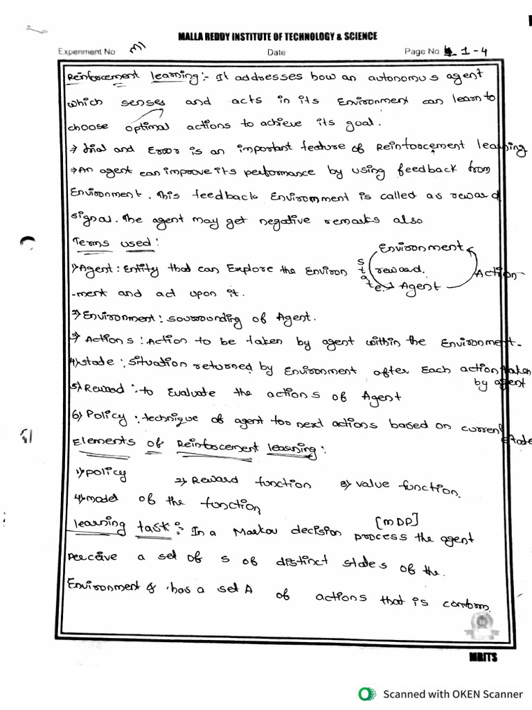 Unit 4 (ML) | PDF