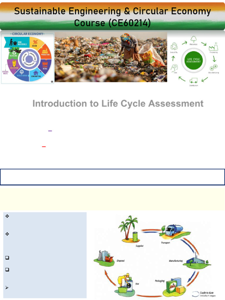 Life Cycle Assessment in Sustainability | PDF | Life Cycle Assessment ...
