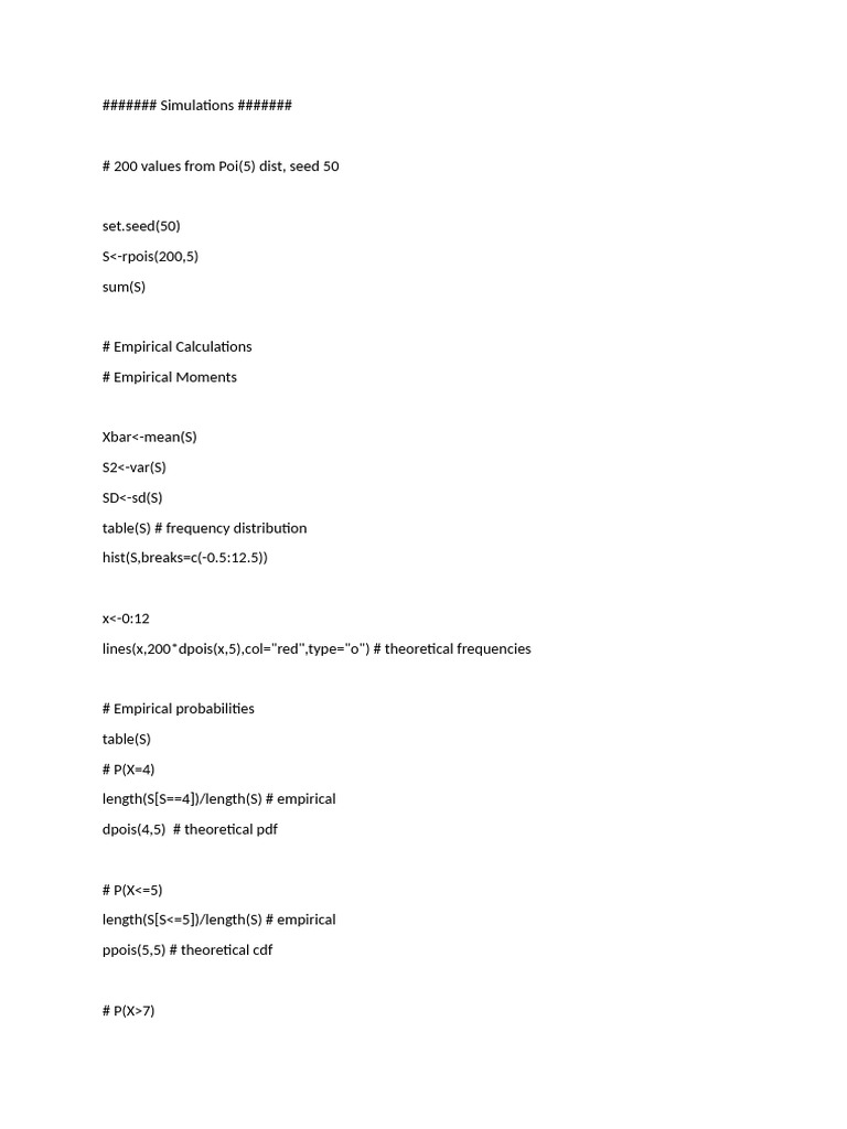 Simulations | PDF