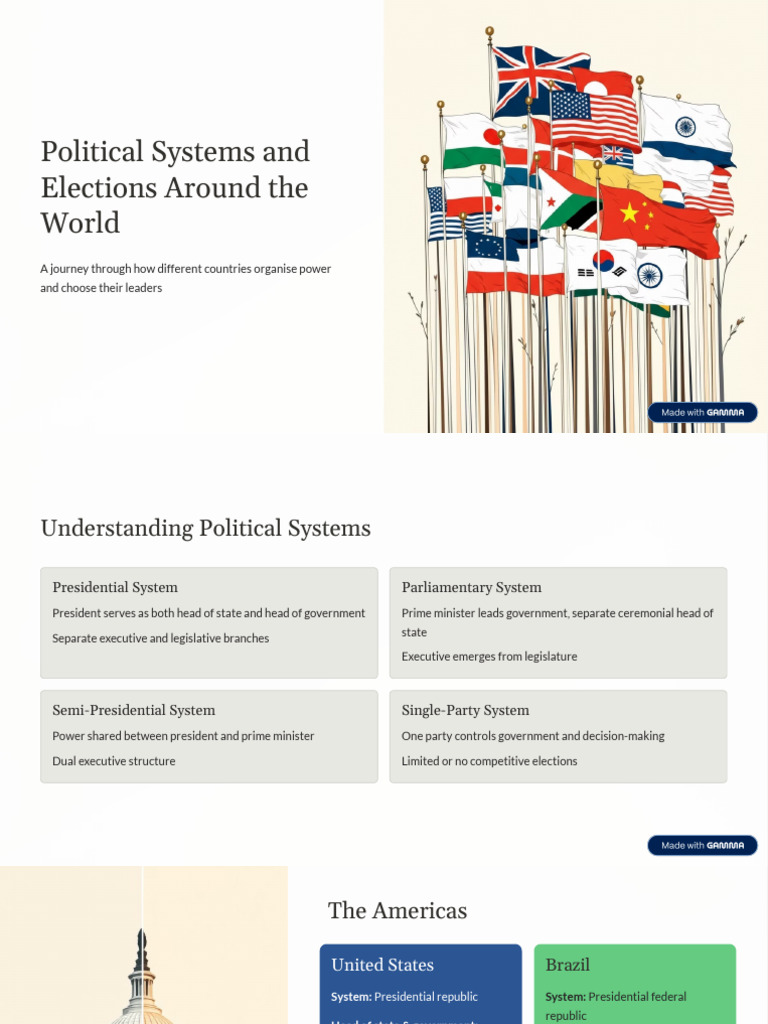 Global Political Systems and Elections | PDF | Elections | Heads Of State