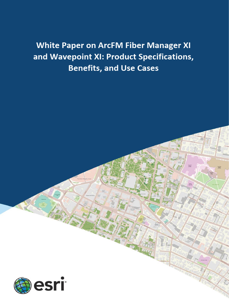 ArcFM Fiber Manager XI & Wavepoint XI Overview | PDF | Arc Gis | Esri