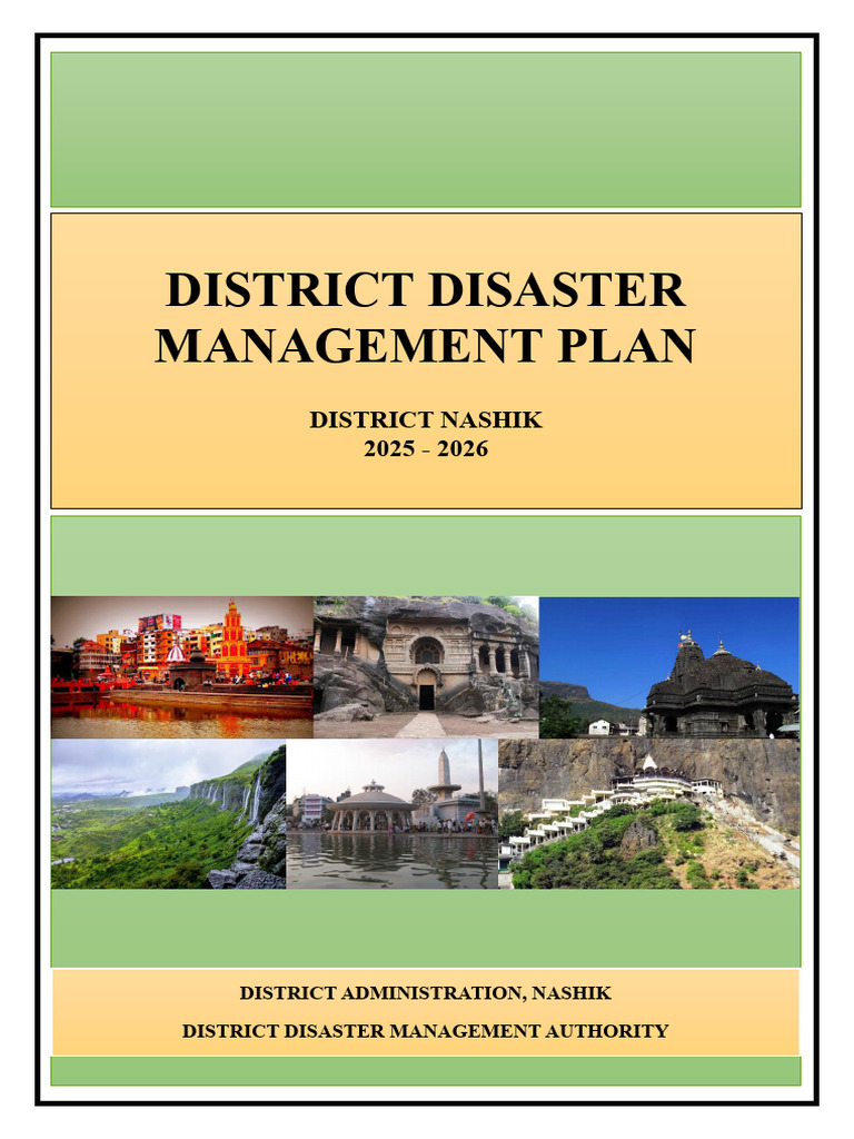Nashik District Disaster Management Plan 2025 | PDF | Emergency ...