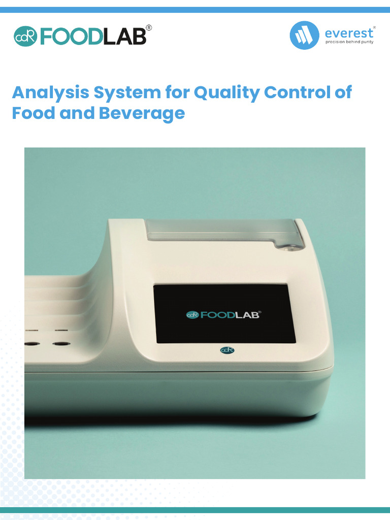 Food Quality Control Analysis System | PDF | Ethanol | Olive