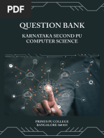 2nd PUC Computer Science Lab Manual | PDF | Queue (Abstract Data Type ...