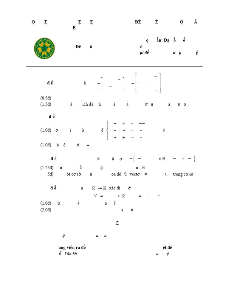 DSTT Dechinhthuc hk1 16 17 | PDF