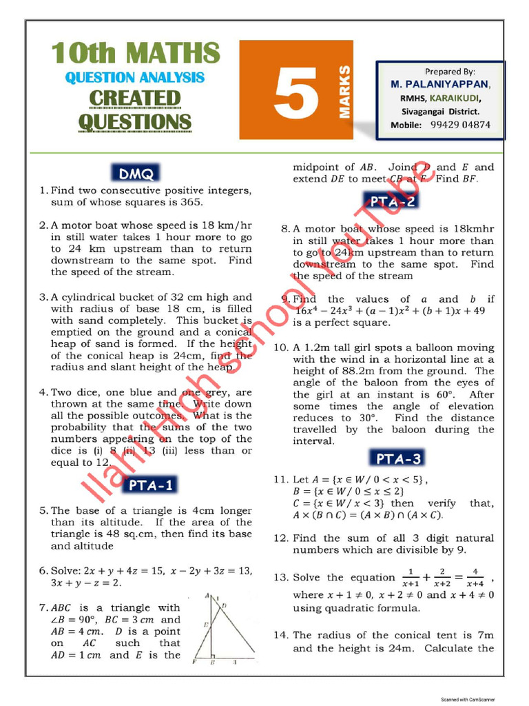 Creative 5 Mark | PDF