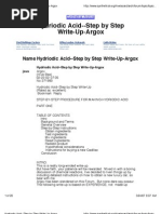 Hydriodic Acid Step by Step Write Up Argox