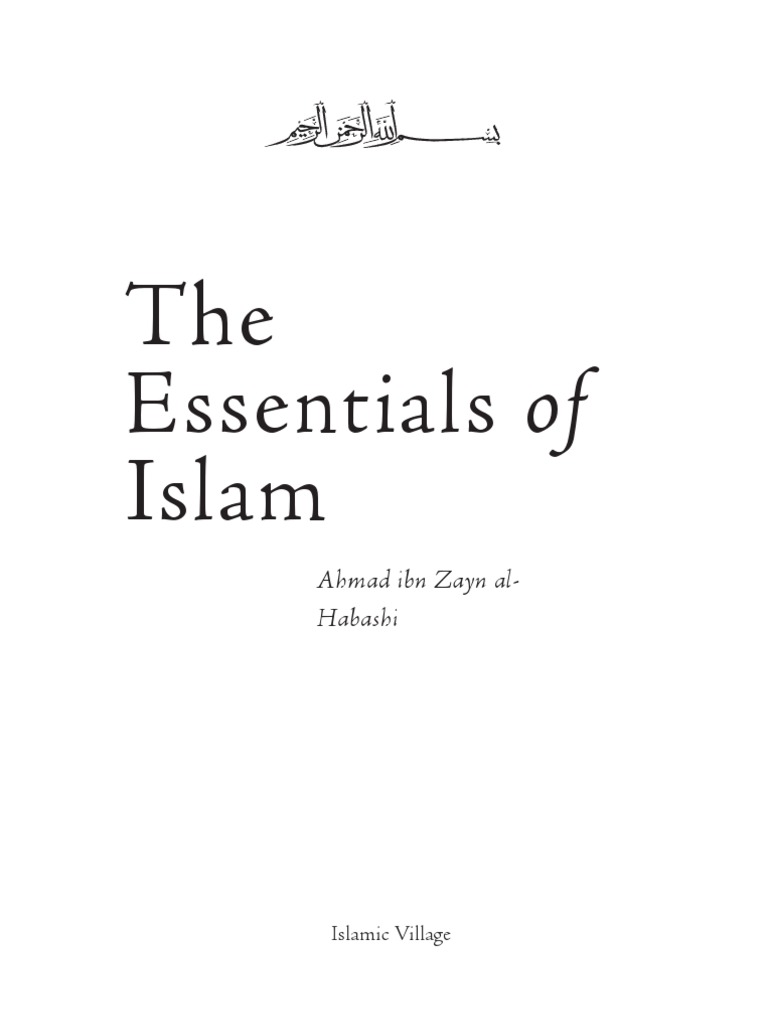 Essentials of Islam: A Beginner's Guide | PDF