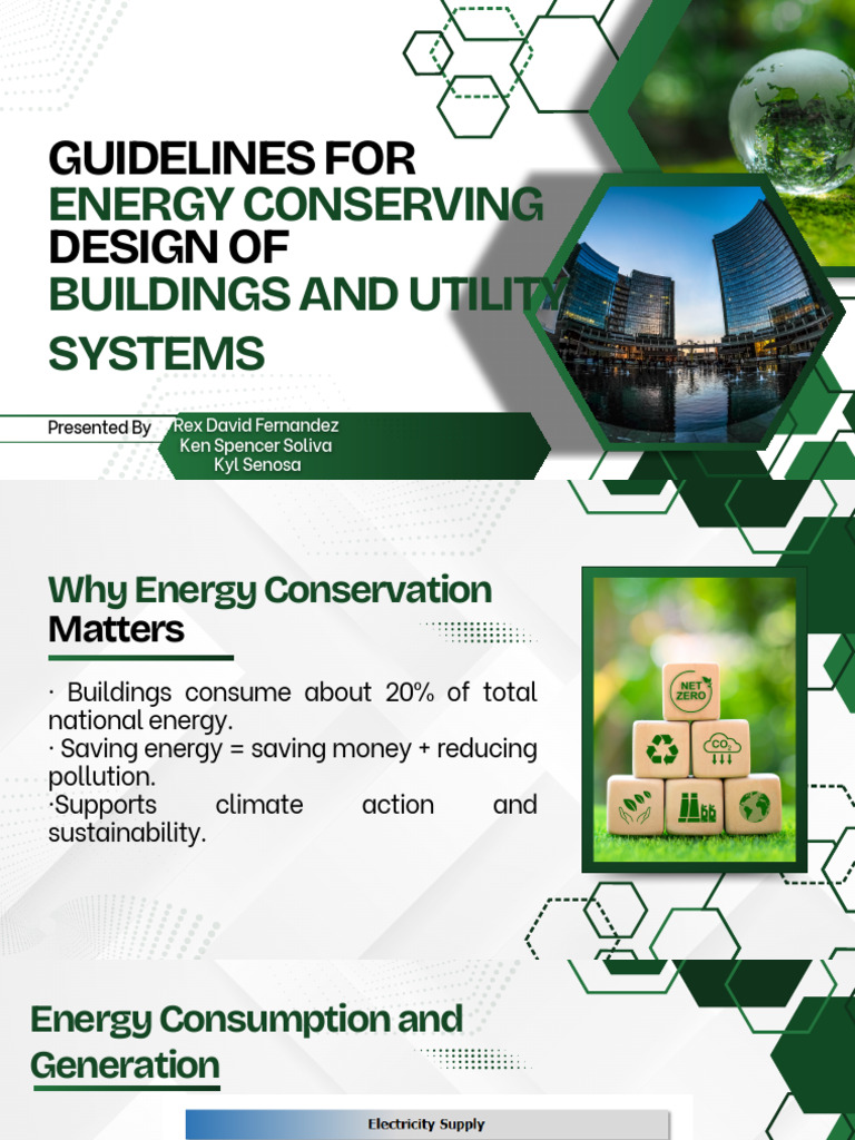 Energy Conservation Guidelines for Buildings | PDF | Efficient Energy ...