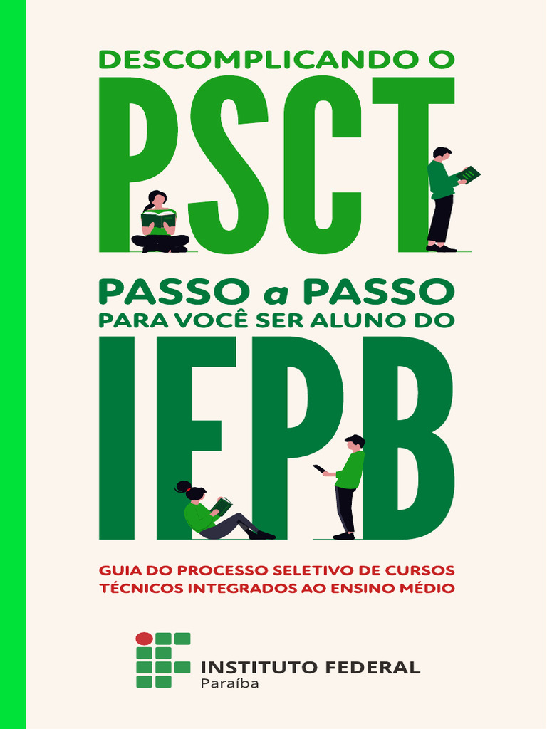 Guia do PSCT 2026 - IFPB: Inscrições e Vagas | PDF | Desperdício