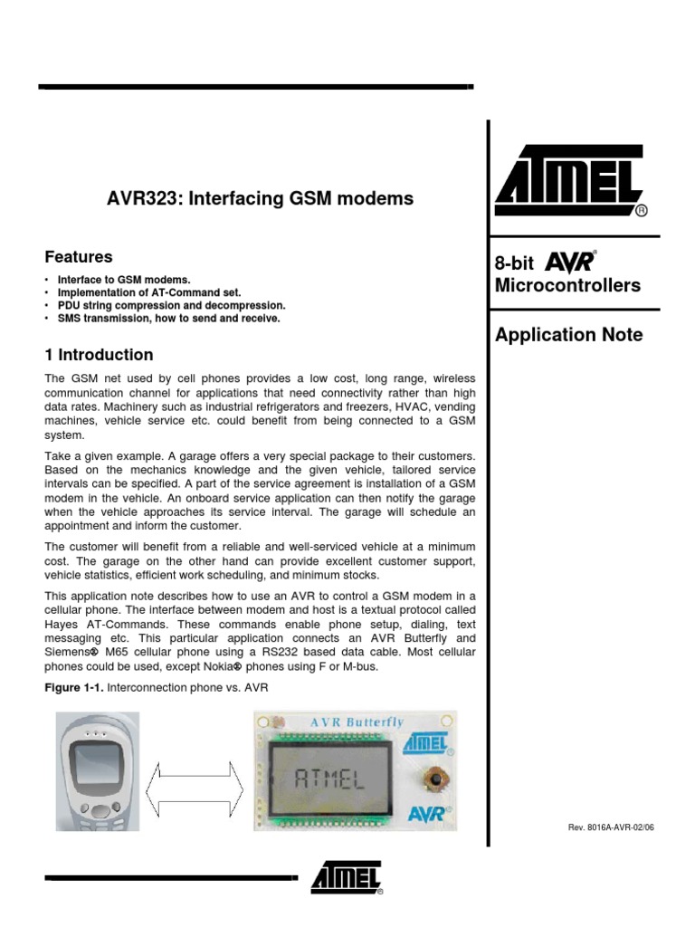 GSM Modem | PDF