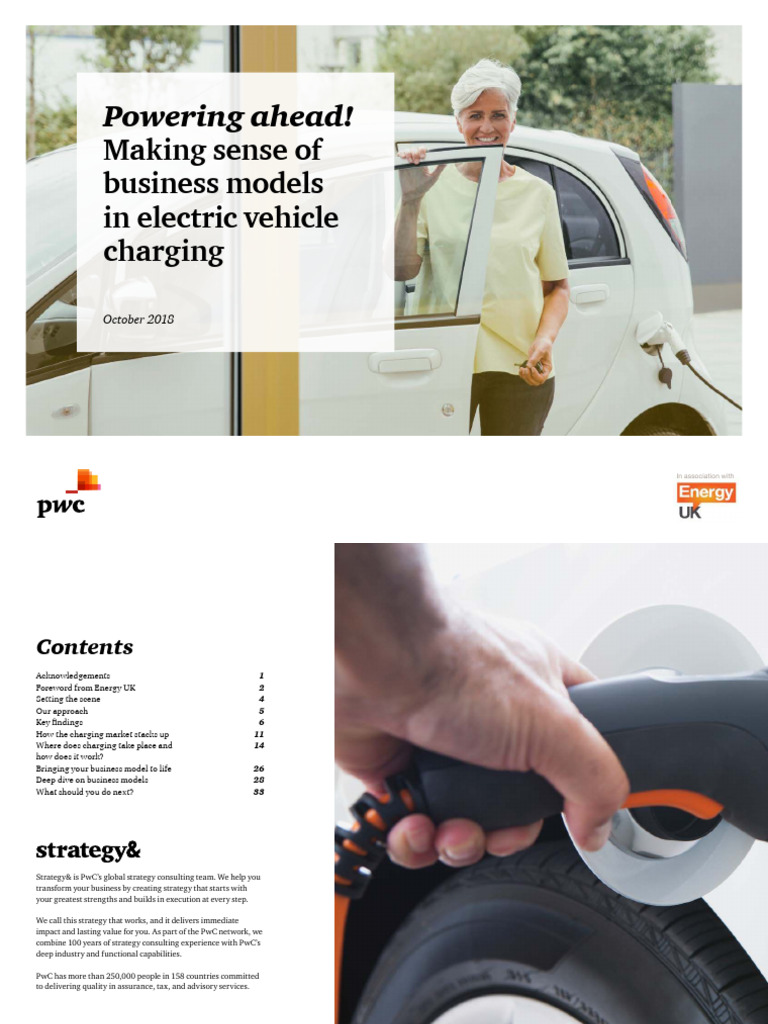 Business Models in EV Charging Explained | PDF | Electric Vehicle ...