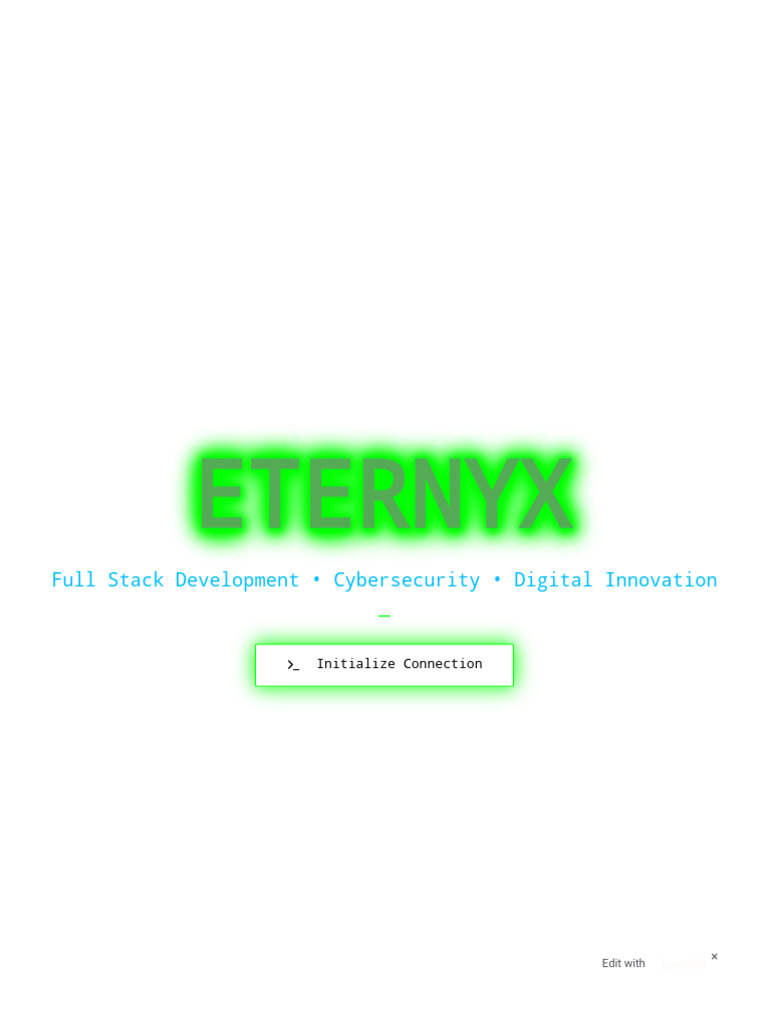 Full Stack Development & Cybersecurity Solutions | PDF