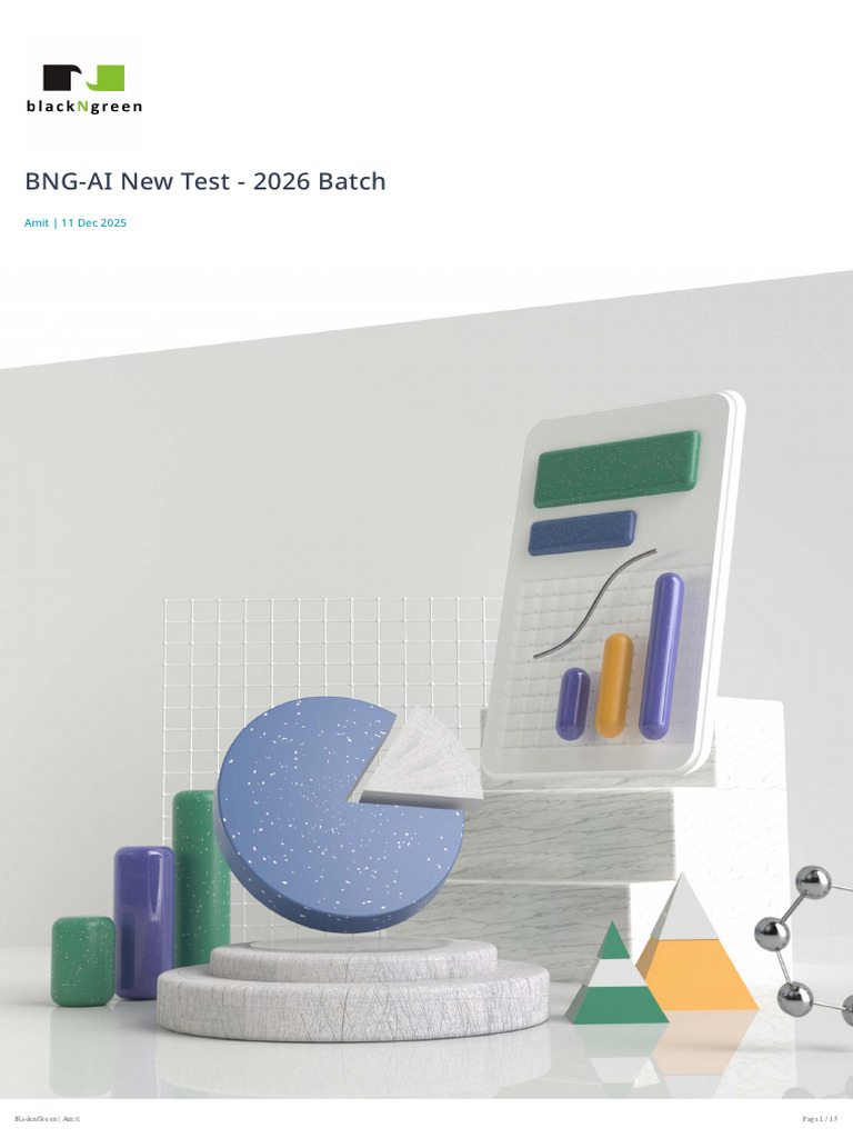 BNG-AI Test Results for 2026 Batch | PDF | Software | Computing