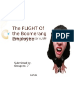 The Flight of The Boomerang Employee: Click To Edit Master Subtitle Style
