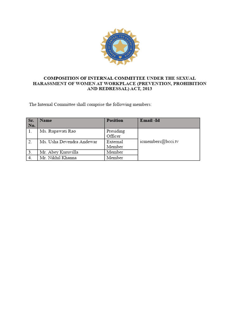 IC Members | PDF