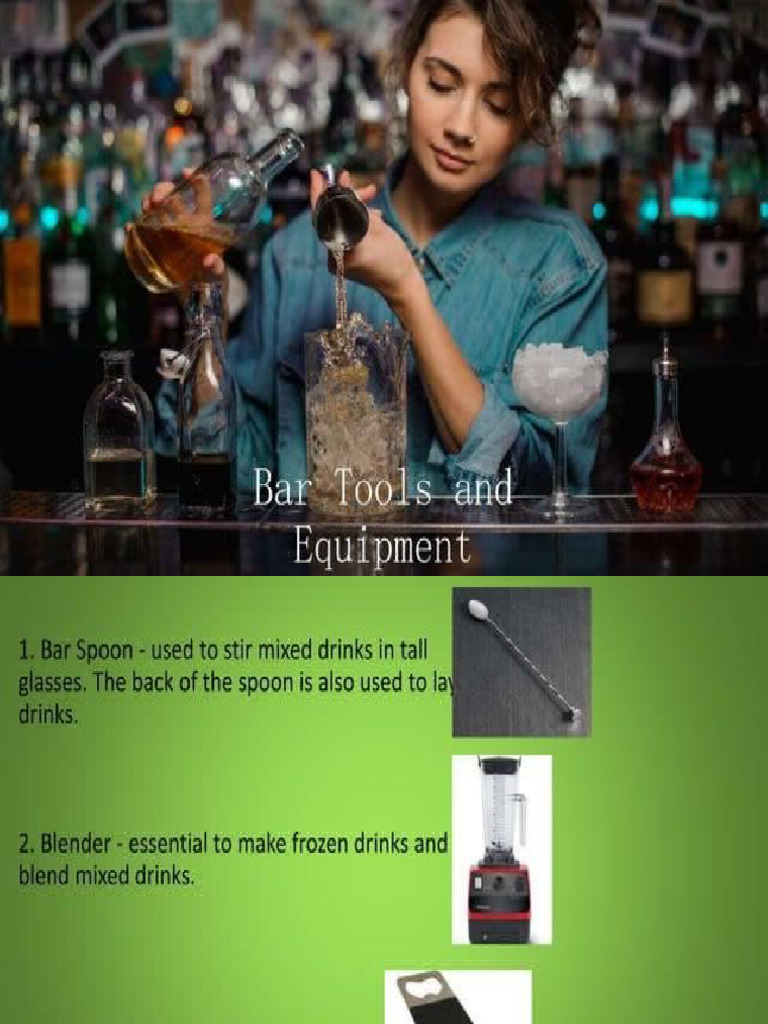 Bar Tools | PDF