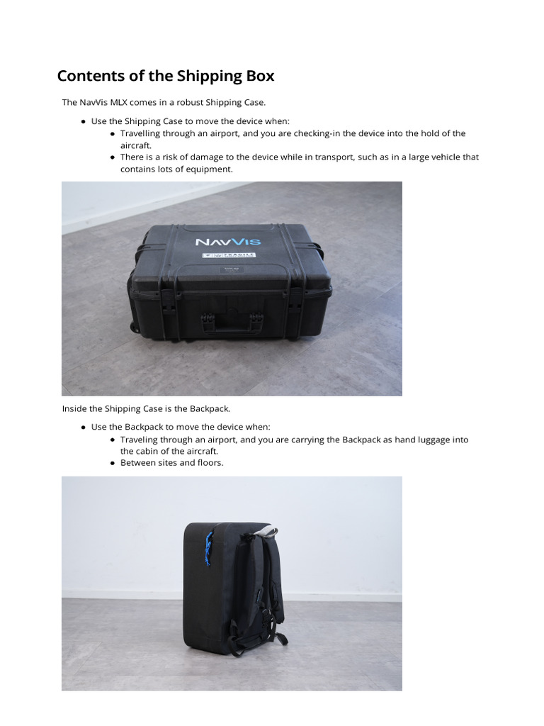 Contents of The Shipping Box | PDF