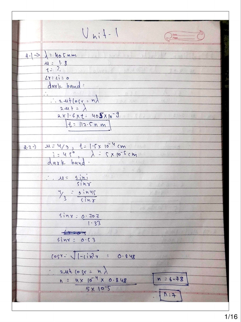 Physics Numerical | PDF