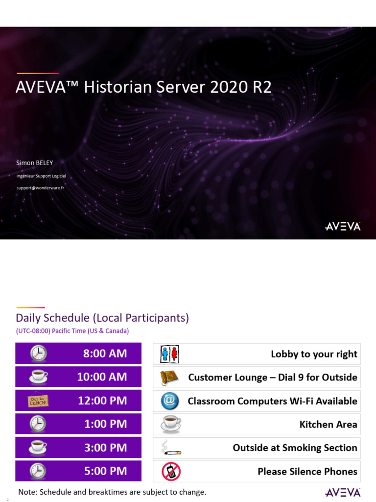 AVEVA Historian Server 2020 R2 Training Guide | PDF | Microsoft Sql ...