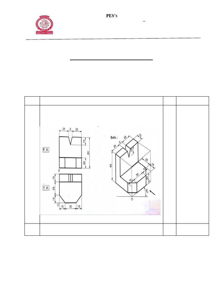 Isometric Projections Question Bank | PDF | Geometry | Technical Drawing