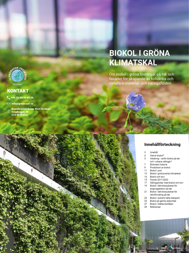 Biokol I Grona Klimatskal | PDF