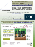 doTERRA termékek rendelése regisztráció nélkül