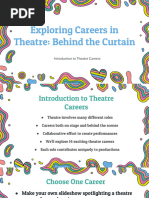 Elements of Dance Production Explained | PDF | Dances | Performing Arts